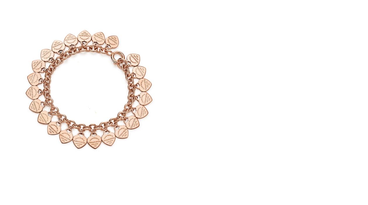 Return To Tiffany Multi–heart Tag Bracelet Sterling Silver USA Style Sale GRP08616 - Image 3