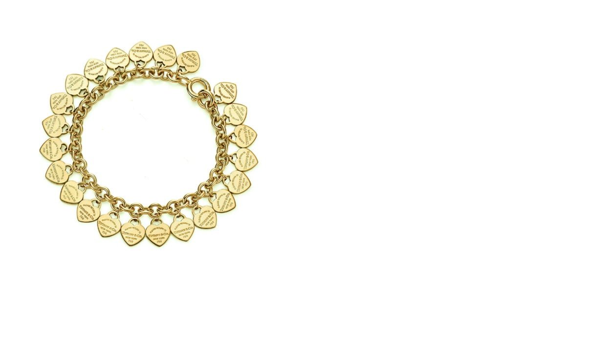 Return To Tiffany Multi–heart Tag Bracelet Sterling Silver USA Style Sale GRP08616 - Image 2