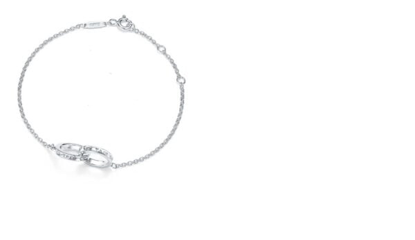 Tiffany 1837 Interlocking Circles Pendant Necklace Bracelet Set Men Women Fashion Style Online Canada GRP02386/35505903 - Image 2