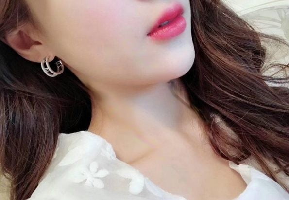 Tiffany Atlas Hollow Sterling Silver Hoop Earrings Studded Crystals Wedding Gift For Lady Price Malaysia - Image 4