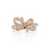 Tiffany Bow Copy Ribbon Ring Sterling Silver Diamonds Girls Gifts Top Seller GRP09381/GRP09291 - Image 4