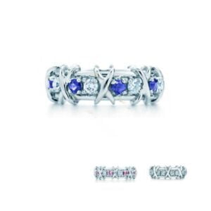 Tiffany & Co. Schlumberger Sixteen Stone Ring Diamonds Latest Design Fashion Jewelry GRP00124/GRP02194/GRP02193