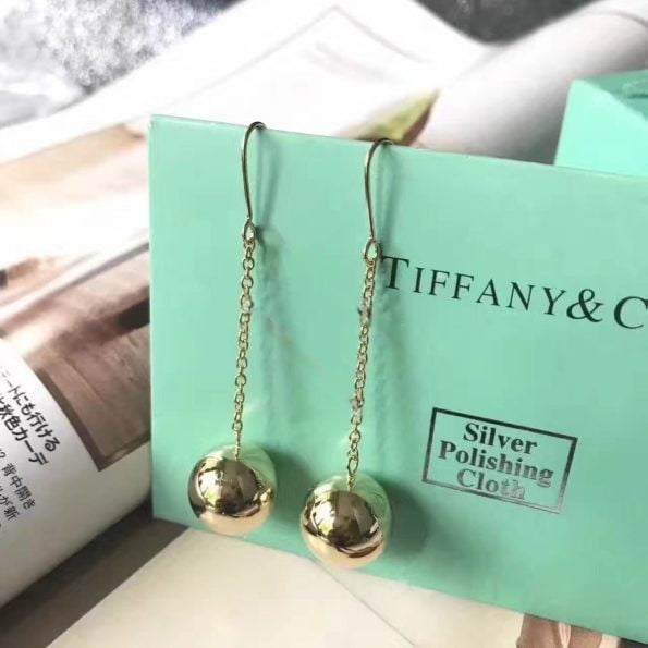 Tiffany HardWear Ball Hook Earrings 2018 Latest Design Fashion Jewelry USA Sale 38096753/38172808/38172816 - Image 4