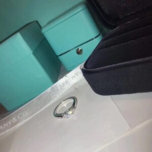 Tiffany Harmony Narrow Diamonds Setting Ring Wedding Gift For Lady Sale Online GRP07688