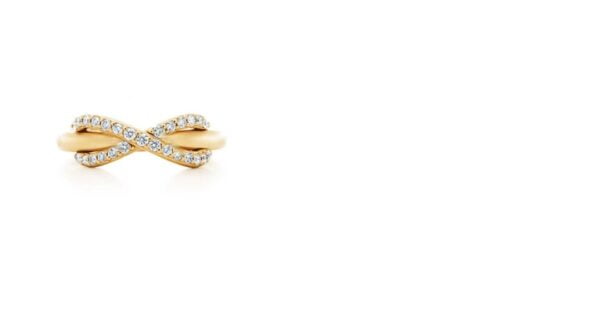 Tiffany Infinity Ring Rose Gold Modern Design New Arrival Jewelry USA GRP08689/GRP08690/GRP08688 - Image 2