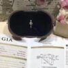 Tiffany Ring Round Diamond Dupe Narrow Design Timeless Jewelry Women Engegement Gift - Image 4