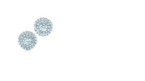 Tiffany Soleste Earrings Round Diamonds Dinner Party Best Choice Top Selling Girls 28646453