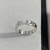 Top Sale Cartier Love Ring 18K White Gold Ring With 8 Diamonds B4050600 Online - Image 4