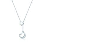 Tiffany Elsa Peretti Open Heart Lariat Necklace Sterling Silver New Arrival Jewelry 23148242