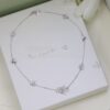 Van Cleef Arpels Frivole Necklace 9 Flowers with Diamonds Yellow Gold/White Gold/Rose Gold - Image 6