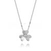 Van Cleef Arpels Frivole Necklace White Gold With Round Diamonds