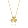 Van Cleef Arpels Frivole Necklace Yellow Gold With Round Diamonds - Image 5