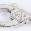 Van Cleef Arpels Magic Alhambra Bracelet 5 Motifs White Gold with Diamonds - Image 9