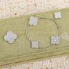 Van Cleef Arpels Magic Alhambra Bracelet 5 Motifs White Gold with Diamonds - Image 3