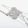 Van Cleef Arpels Magic Alhambra Bracelet 5 Motifs White Gold with Diamonds - Image 6