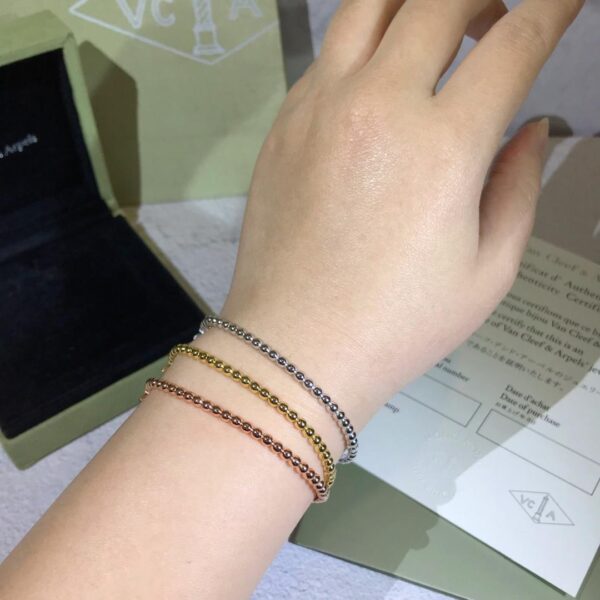 Van Cleef & Arpels Perlee Pearls of Gold Bracelet 3 Colors - Image 9