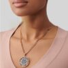 Van Cleef Arpels Zodiaque Long Necklace Cancri (Cancer) Rose Gold Quartz - Image 5