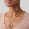 Van Cleef Arpels Zodiaque Long Necklace Librae (Libra) Rose Gold Obsidian - Image 5
