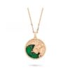 Van Cleef Arpels Zodiaque Long Necklace Tauri (Taurus) Rose Gold Aventurine