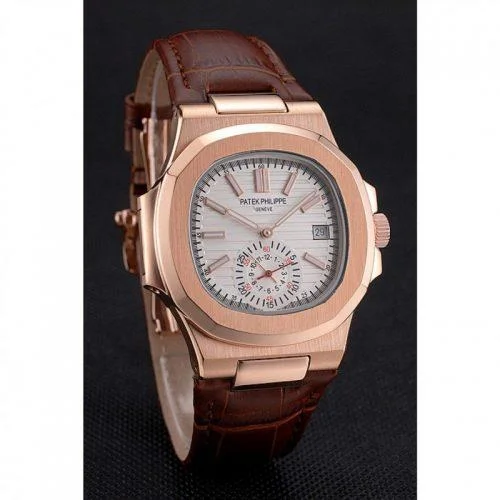 MEN PATEK PHILIPPE NAUTILUS WHITE DIAL - Image 3