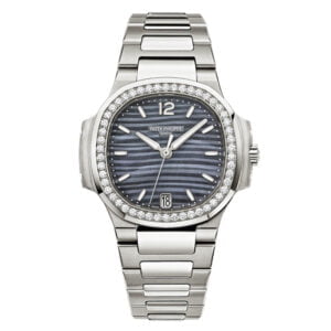 Nautilus Ladies 7018/1A-010 TWF SS & Diamonds Blue Dial 324SC