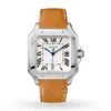 Cartier Santos de Cartier Men Automatic Silver Stainless Steel Watch WSSA0018 - Image 2