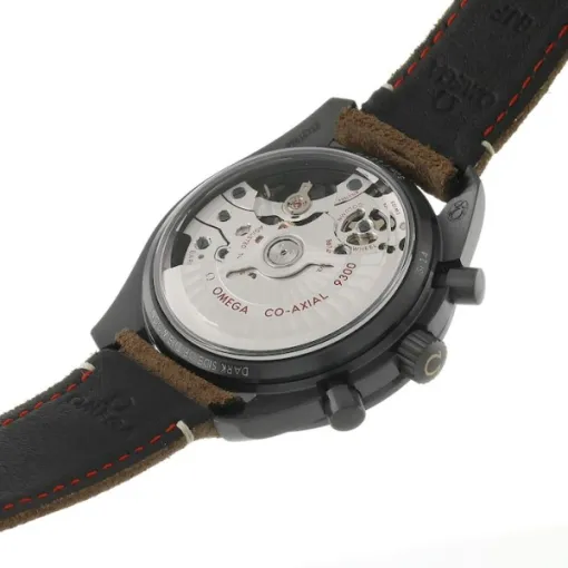 Omega Speedmaster Men Automatic Black Leather Watch O31192445101006 - Image 5