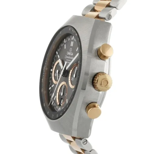 Omega Speedmaster Men Automatic Grey Stainless Steel & 18ct Rose Gold Watch O32720435001001 - Image 2