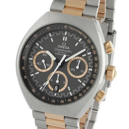 Omega Speedmaster Men Automatic Grey Stainless Steel & 18ct Rose Gold Watch O32720435001001 - Image 3