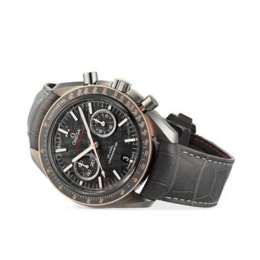 Omega Speedmaster Men Automatic Grey Leather Watch O31163445199001 - Image 2