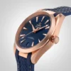 Omega Seamaster Aqua Terra Men Automatic Blue 18ct Rose Gold Watch O22052412103001 - Image 4
