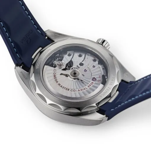 Omega Seamaster Aqua Terra Men Automatic Blue Rubber Watch O22012432203001 - Image 4