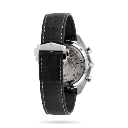 Omega Speedmaster Men Automatic Black Calf Watch O32933445101001 - Image 4