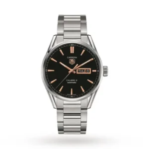 TAG Heuer Carrera Men Automatic Black Stainless Steel Watch WAR201C.BA0723
