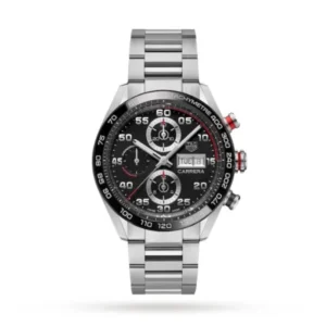 TAG Heuer Carrera Men Automatic Black Stainless Steel Watch CBN2A1AA.BA0643