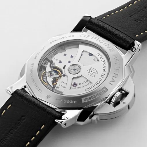 Panerai Luminor Men Automatic Black Calf Watch PAM01359 - Image 6