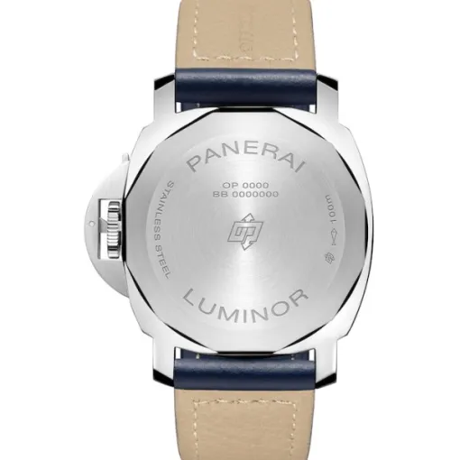 Panerai Luminor Men Automatic Blue Calf Watch PAM01085 - Image 2
