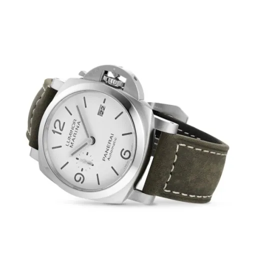 Panerai Luminor Men Automatic White Calf Watch PAM01314 - Image 2