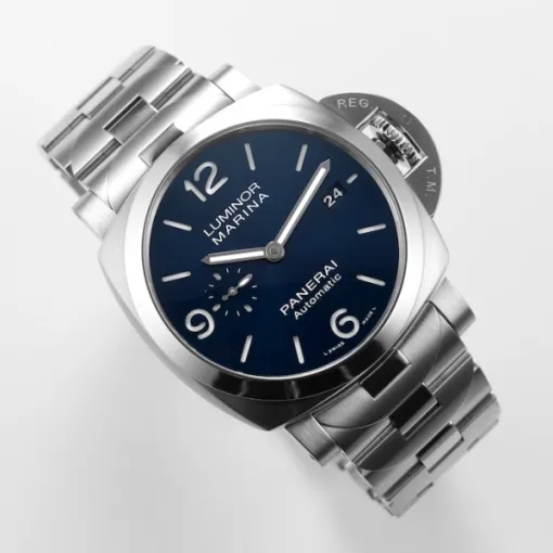 Panerai Luminor Men Automatic Blue Stainless Steel Watch PAM01316 - Image 4
