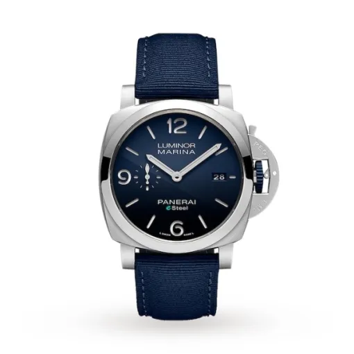Panerai Luminor Men Automatic Blue Resin Watch PAM01157