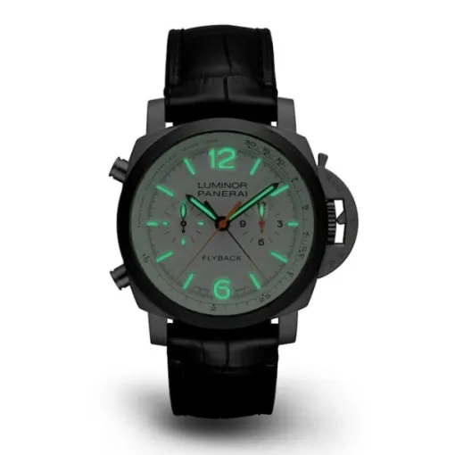 Panerai Luminor Men Automatic White Alligator Watch PAM01297 - Image 2