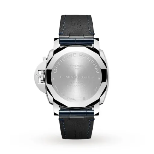 Panerai Luminor Due Men Automatic Blue Alligator Watch PAM01274 - Image 2