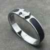 Hermes black arrow bracelet, enamel bracelet - Image 3