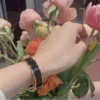 Hermes Fake Bracelet, Clic H bracelet Dupe, Black Enamel, Three Color - Image 8