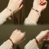 Enamel Hermes Clic H bracelet, Narrow version, Black & White - Image 2