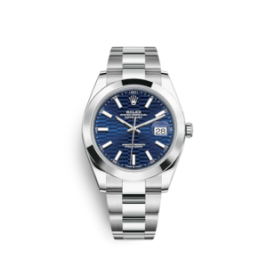 Rolex Datejust 126300 41mm Bright blue (Oyster)