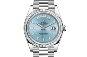 Rolex Day-Date 40 Oyster 40 mm platinum and diamonds 228396TBR