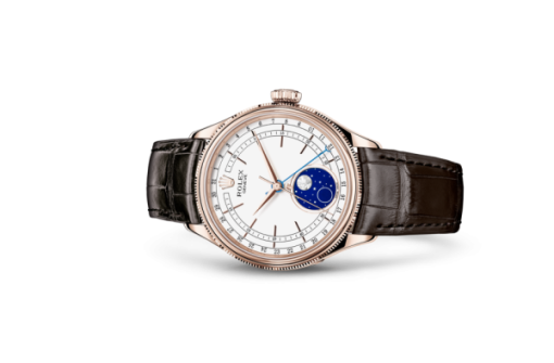 Rolex Cellini Moonphase 39 mm 18 kt Everose gold polished finish 50535 - Image 2