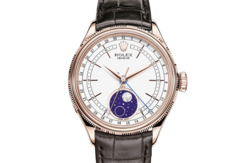 Rolex Cellini Moonphase 39 mm 18 kt Everose gold polished finish 50535