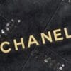 Chanel 22 Handbag AS3261 Black - Image 3